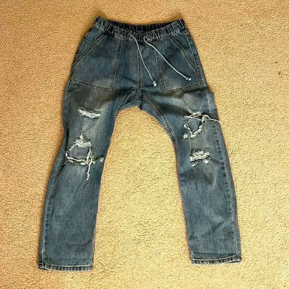 Woman’s Fab’rik Mid Rise Jeans M - Picture 1 of 4